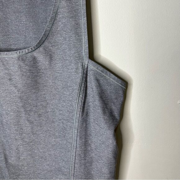 Lululemon Athletica Sweaty Or Not Tank Top Luxtreme Heathered Slate Grey - Picture 6 of 6